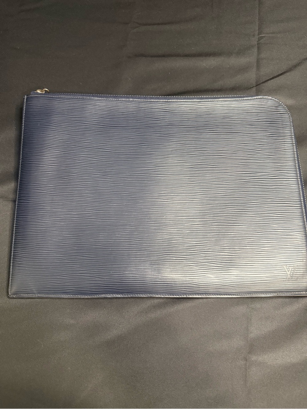 Navy Blue Louis Vuitton Pouch